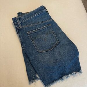 Levi’s 501 Mid Thigh Denim Shorts